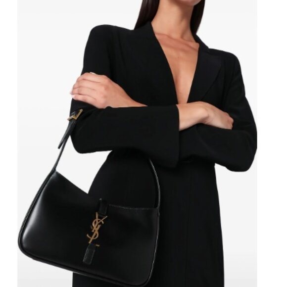 YSL 5A7 Iconic Logo-Placque Shoulder Bag – Luxury Leather Finish” - Picture 2 of 5